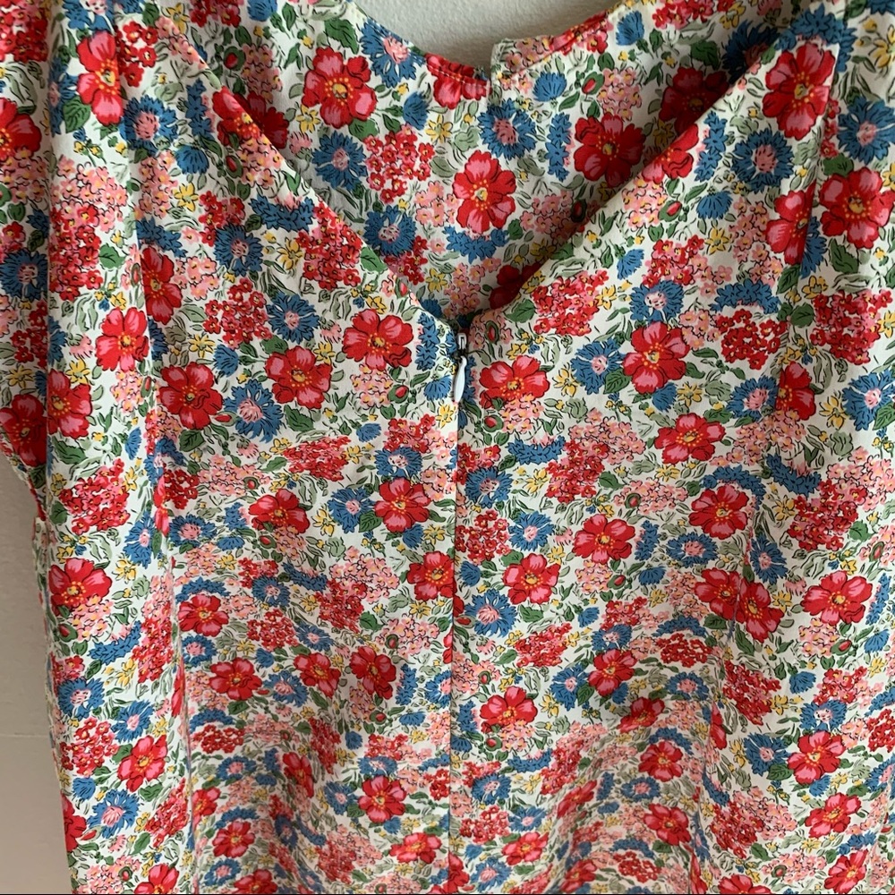 Ralph Lauren Calico Floral Sleeveless Sun Dress size 10 - Picture 7 of 7